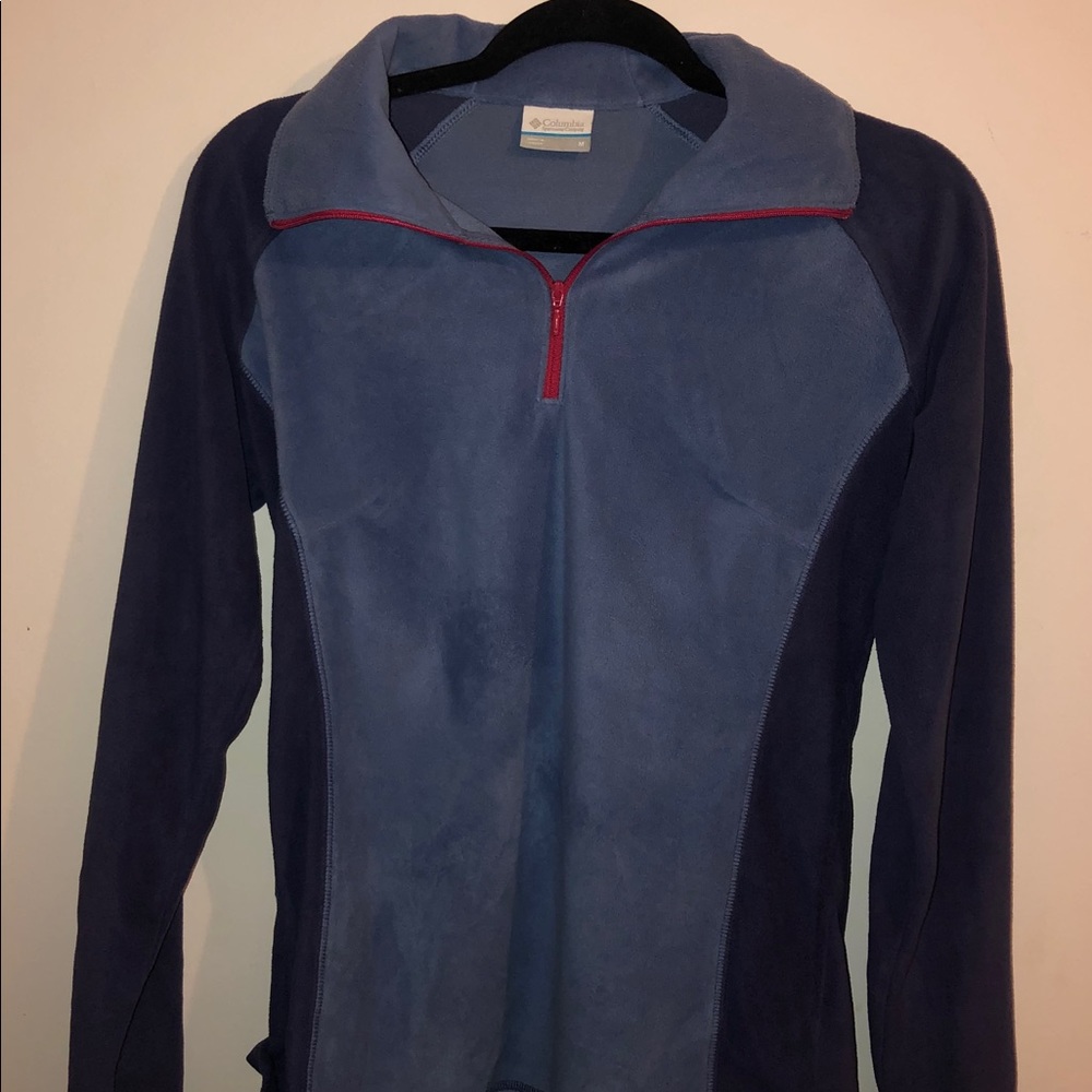 COLUMBIA HALF ZIP FLEECE